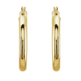 Classic Gold Hoop Earrings